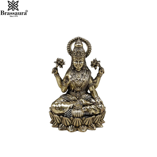 Brass Super Fine Lakshmi Murti Weight .196 Kg And Height 4 Inch