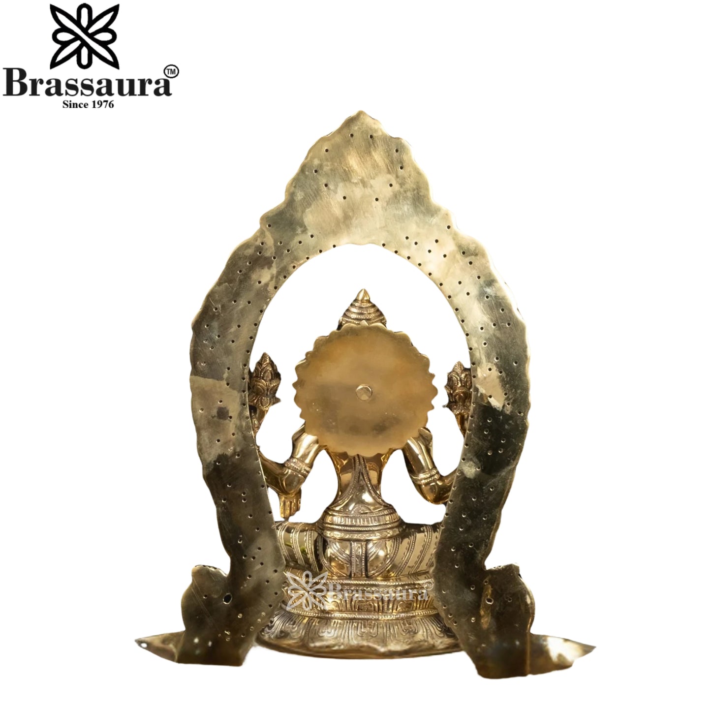 Brass Super Fine Lakshmi Murti Weight 10 Kg And Height 18 Inch