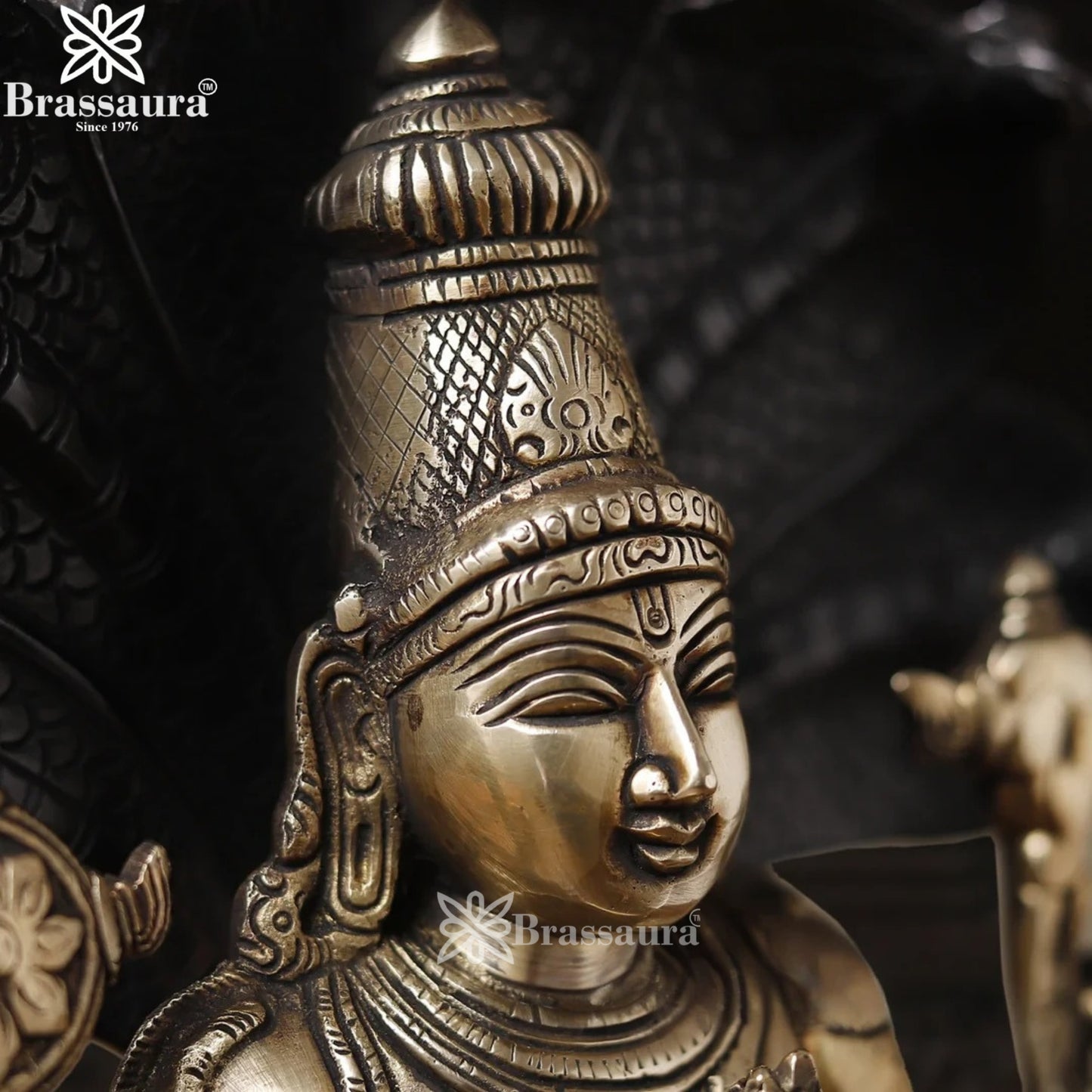 Brass Patanjali Statue Weight 6.34 Kg And Height 15 Inch