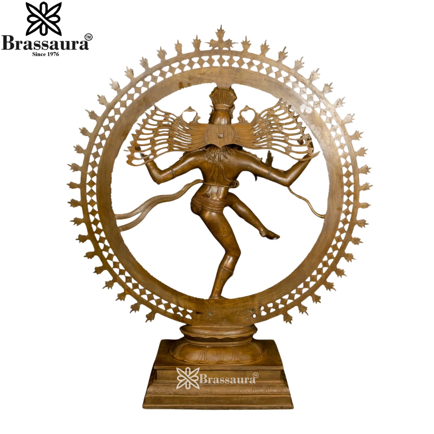 Bronze Dancing Natraj Statue Weight 73 Kg And Height 40 Inch