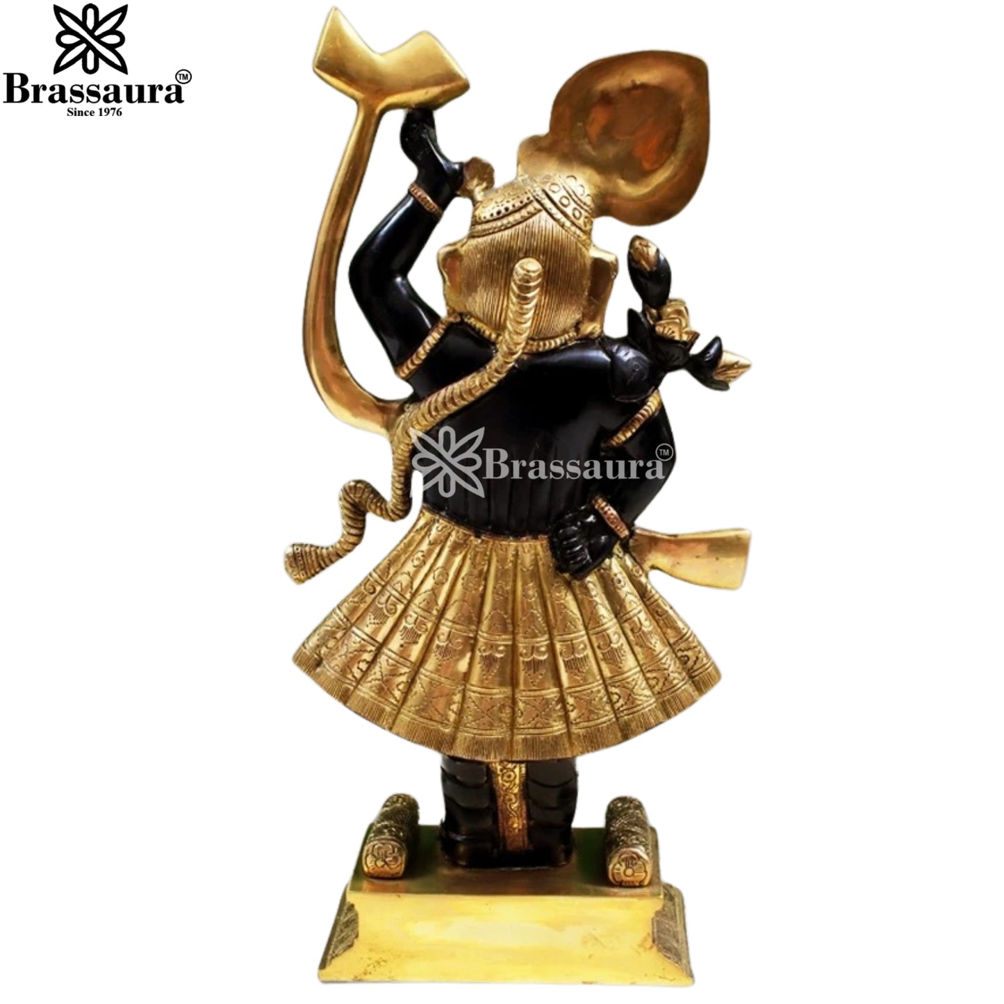 Brass Gowardhan Ji Murti Weight 8.5 Kg And Height 18.3 Inch