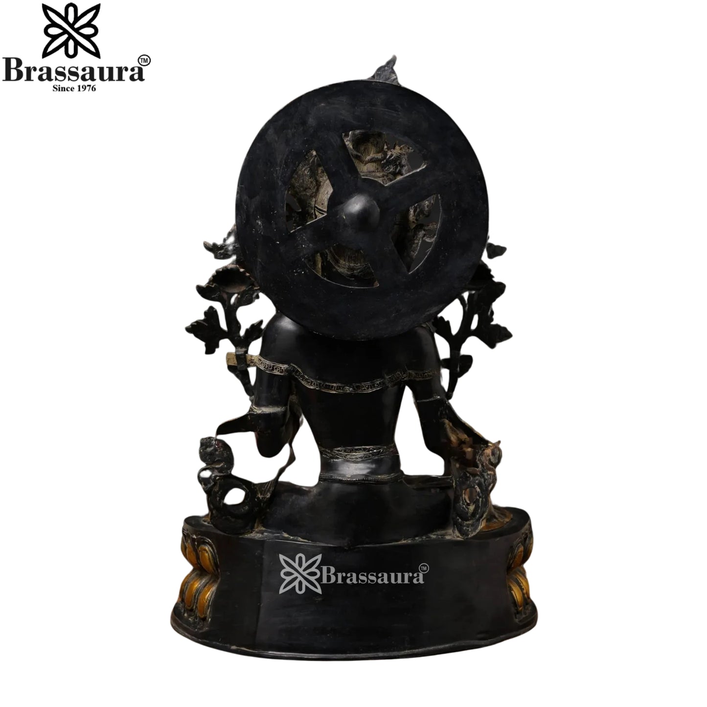 Brass Antique Tara Statue Weight 37 Kg And Height 32 Inch