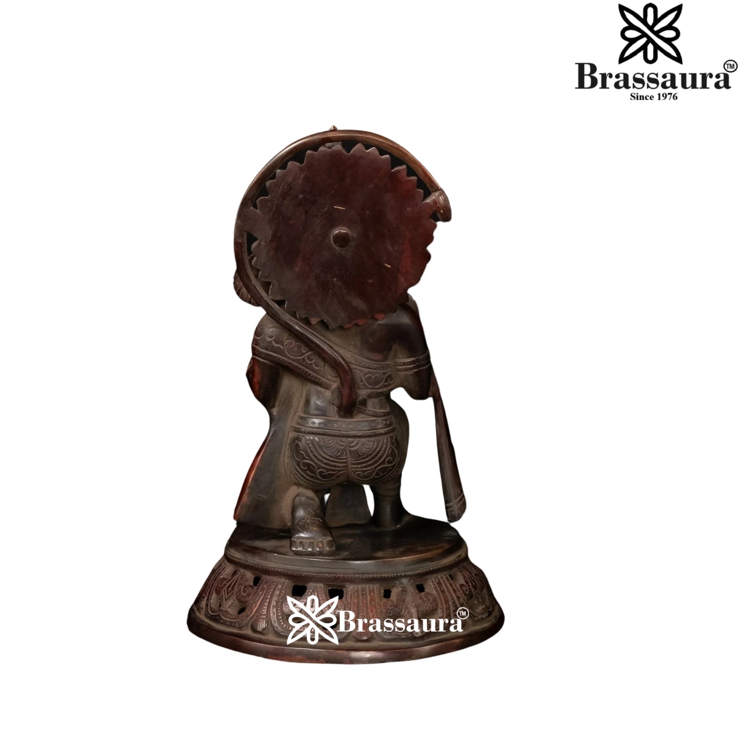 Brass Hanuman Statue Weight 5 Kg And Height 11 Inch