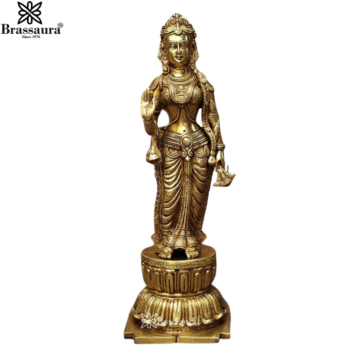 Brass Ram Darbar Statue Weight 35 Kg And Height 23 Inch
