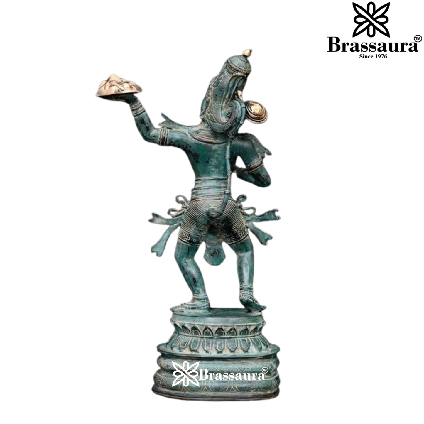 Indonesian Bronze Hanuman Statue Weight 3 Kg And Height 18 Inch