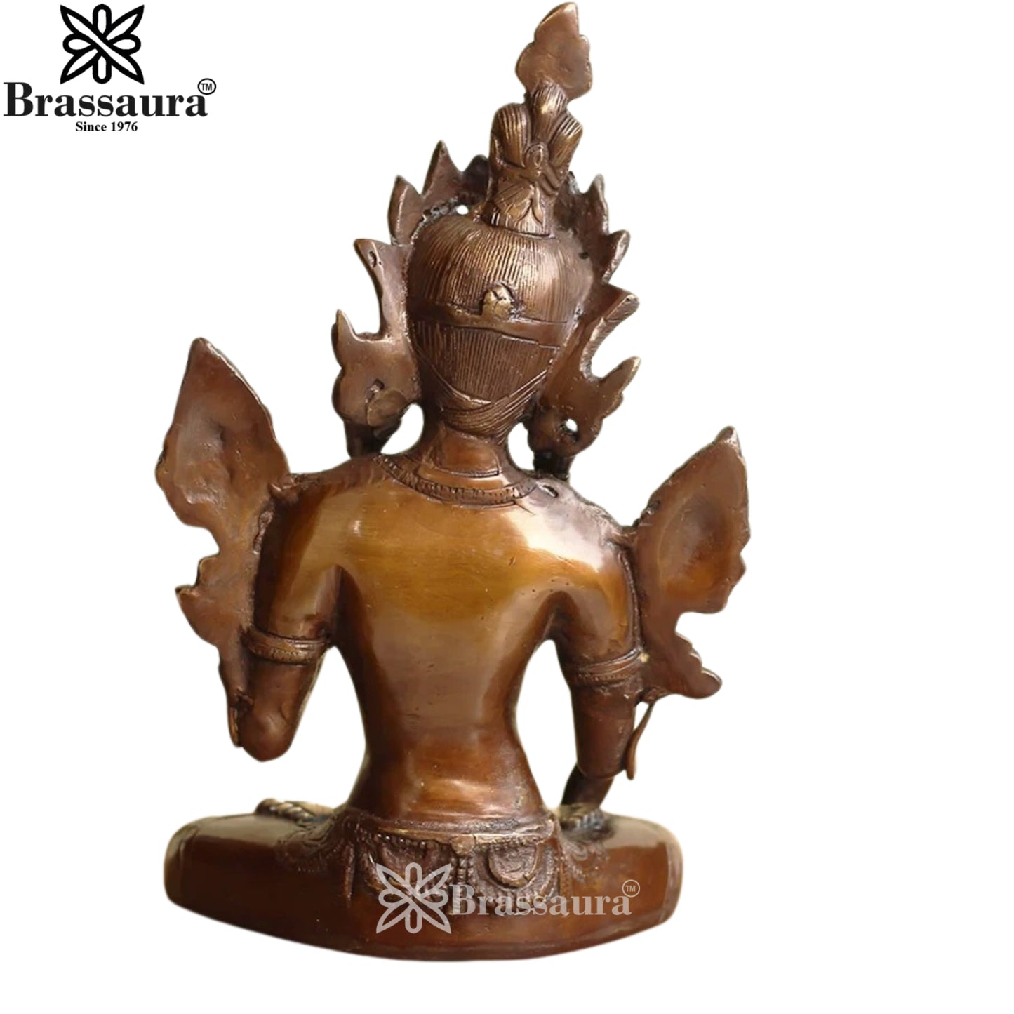 Brass Antique Tara Statue Weight 3 Kg And Height 7 Inch
