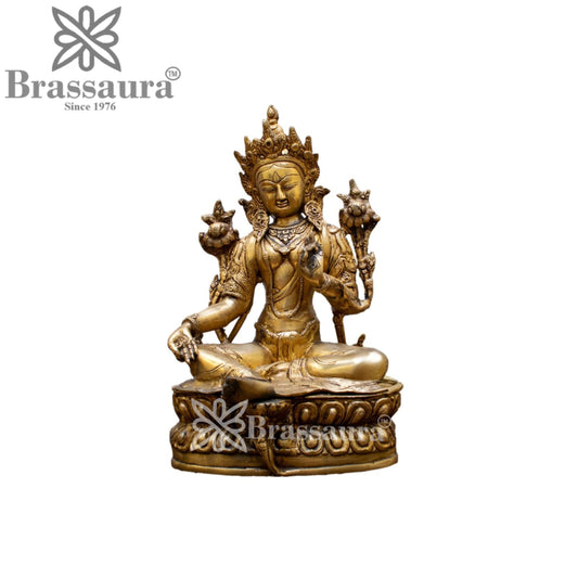 Brass Classic Tara Weight 4 Kg & Height 14 Inch