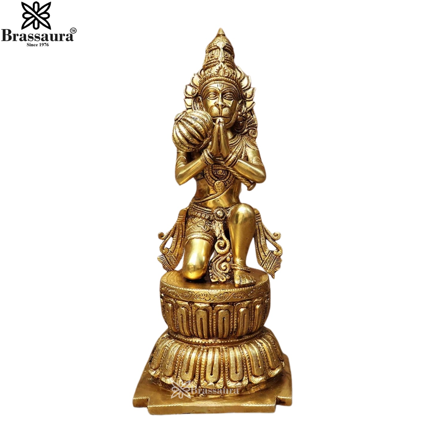 Brass Ram Darbar Statue Weight 35 Kg And Height 23 Inch