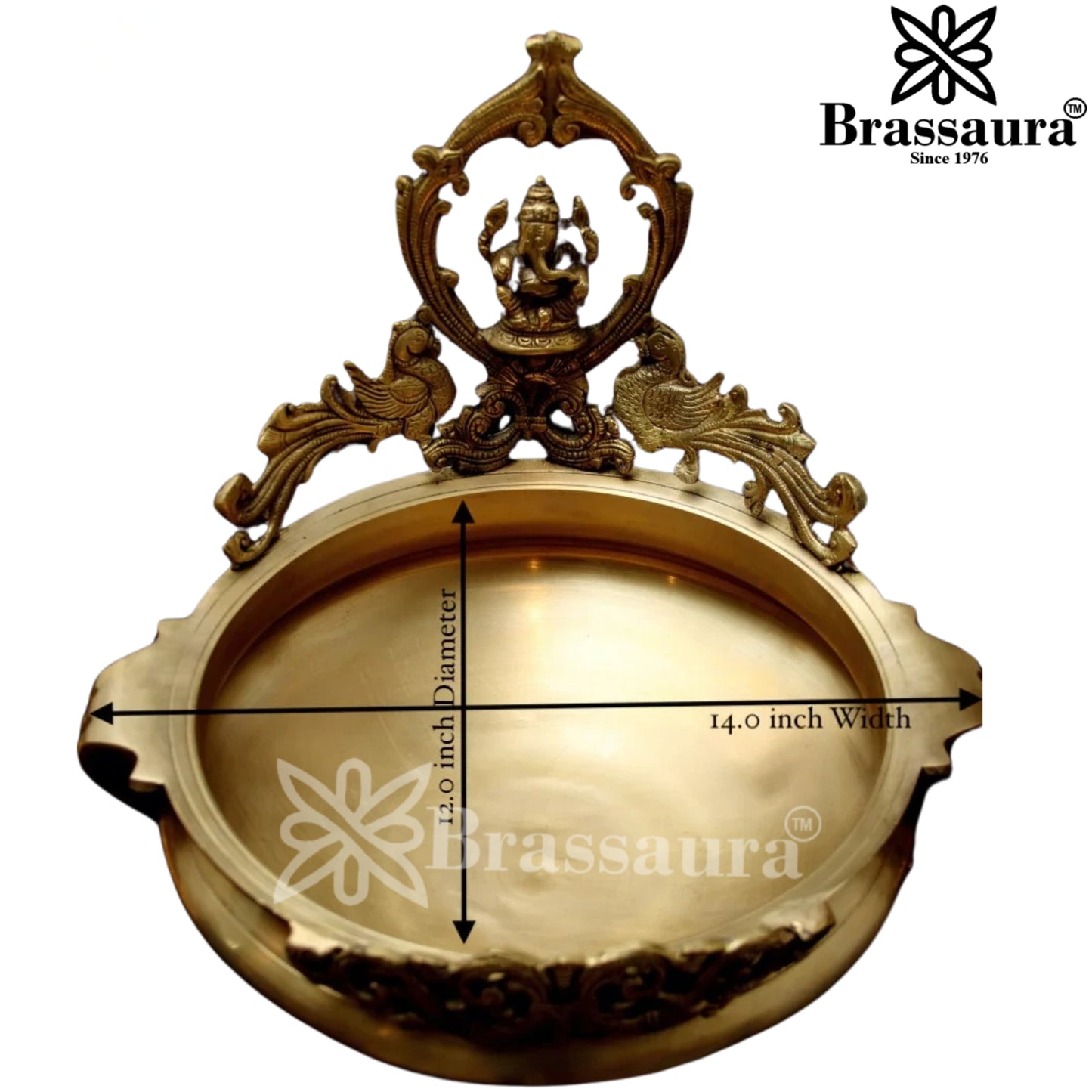 Brass Urli Statue Weight 7 Kg And Height 14 Inch