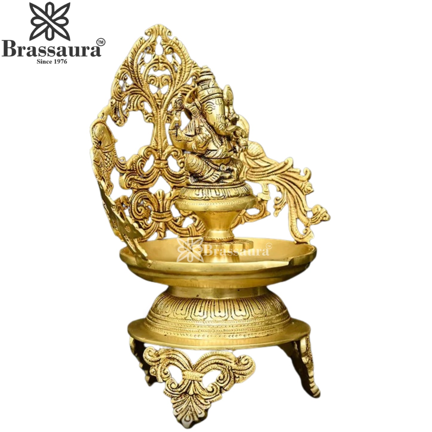 Brass Urli Statue Weight 4.52 Kg And Height 12.9 Inch