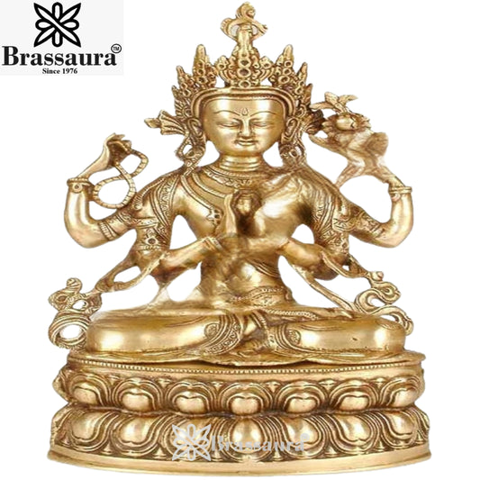 Brass Classic Tara Weight 4 Kg & Height 14.5 Inch