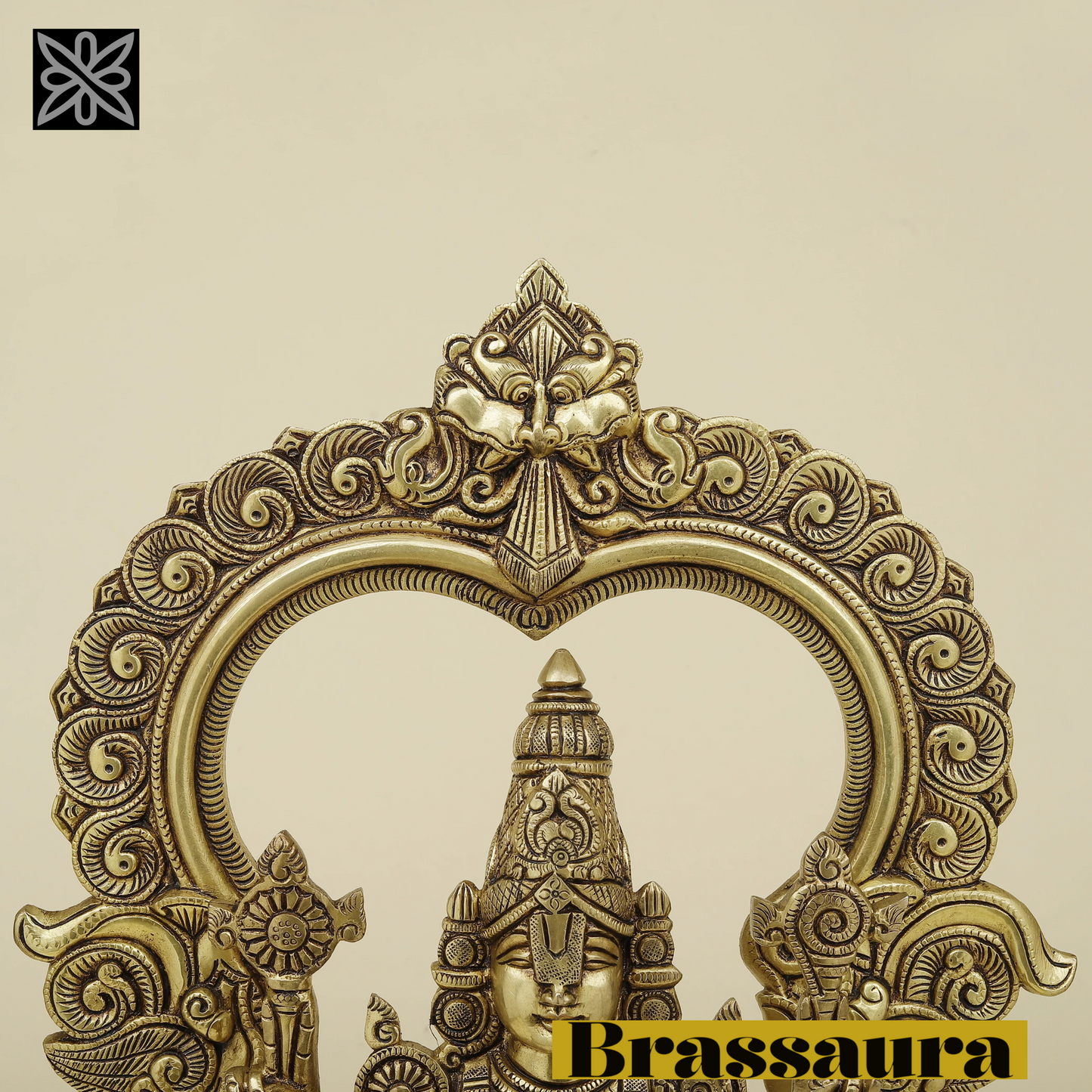 Brass Balaji Idol For Home Decor Height 22 Inch & Weight 14.3 Kg
