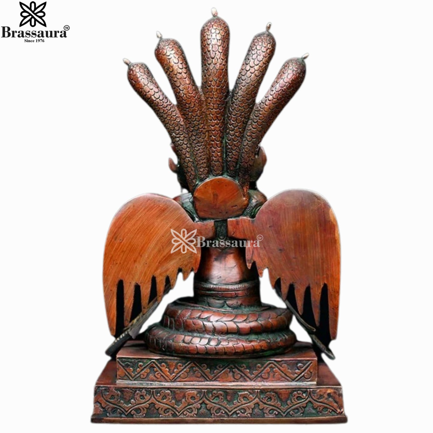 Brass Naag Kaniya For Home Décor And Gift Items Weight 5.6 kg Height 12.5 Inch