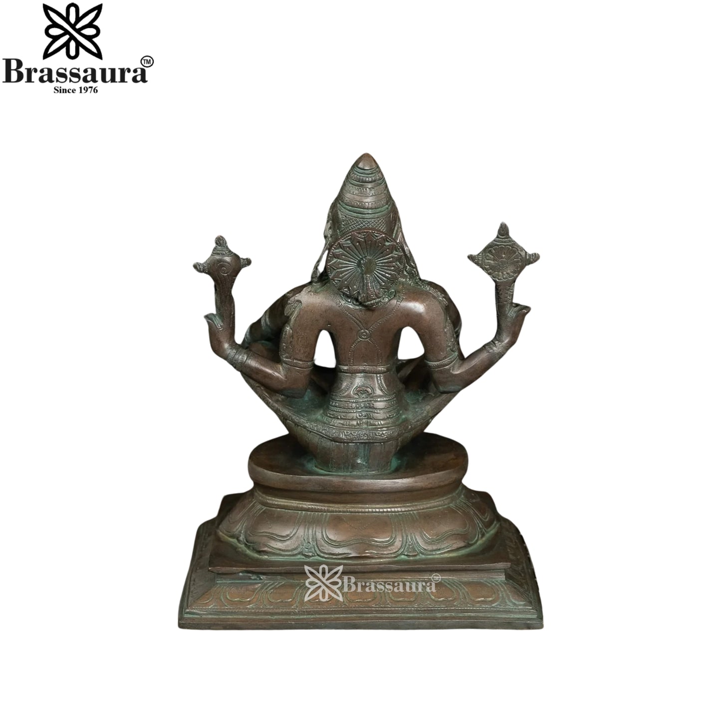 Bronze Narasimha Statue Weight 6.24 Kg And Height 10.25 Inch