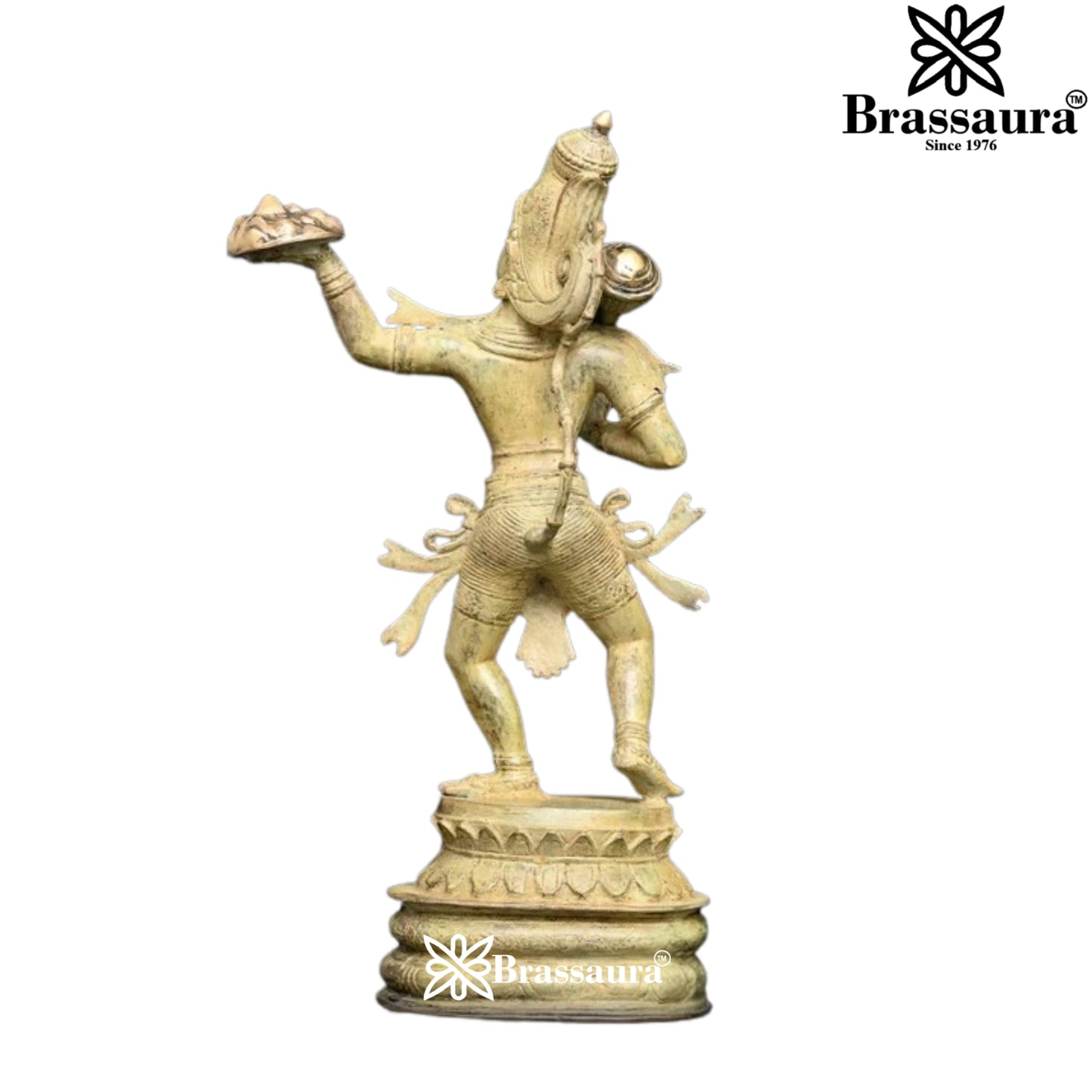 Indonesian Bronze Hanuman Statue Weight 3 Kg And Height 18 Inch