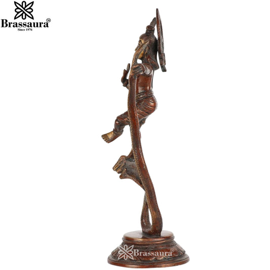 Brass Krishna Murti Weight 2.5 Kg And Height 13 Inch