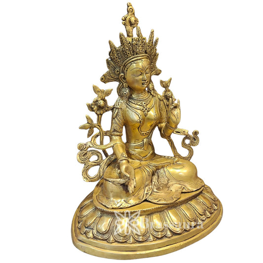 Brass Classic Tara Weight 10 Kg & Height 18 Inch