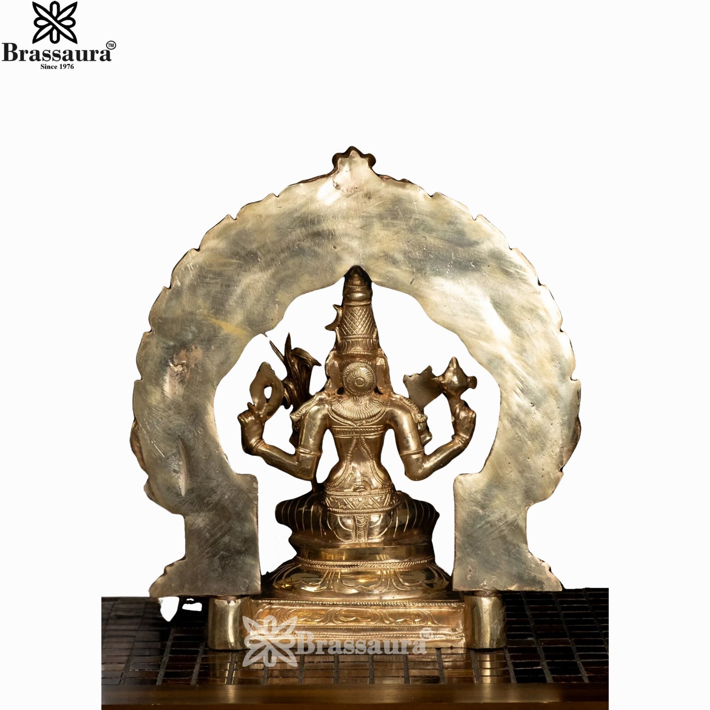 Bronze RajaRajeswari Statue Weight 7.5 Kg And Height 13 Inch