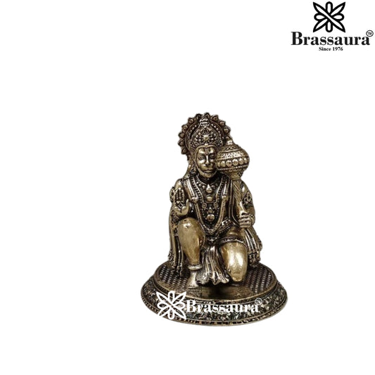 Brass Superfine Hanuman Statue Weight .086 Kg And Height 2.5 Inch