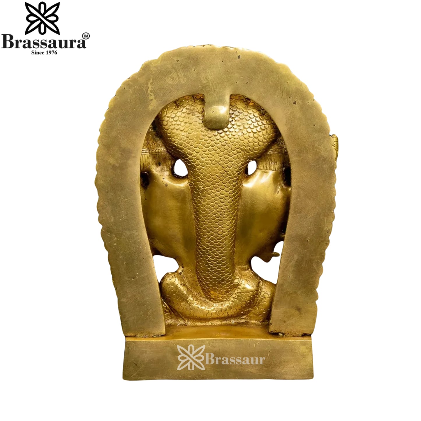 Brass Vishvarupa Vishnu Statue Weight 9.5 Kg And Height 15 Inch
