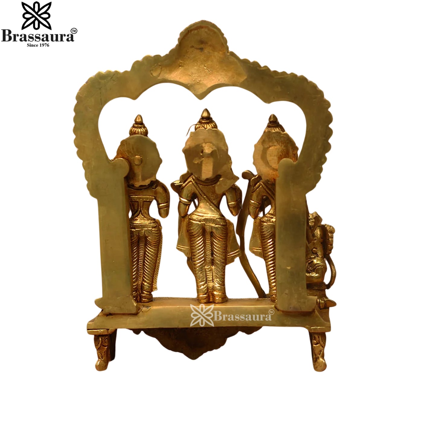 Brass Ram Darbar Statue Weight 5.5 Kg And Height 12 Inch