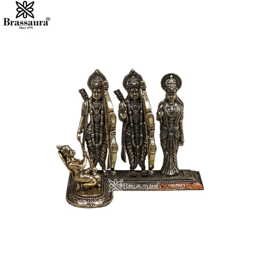 Brass Superfine Ram Darbar Statue Weight .25 Kg And Height 3 Inch