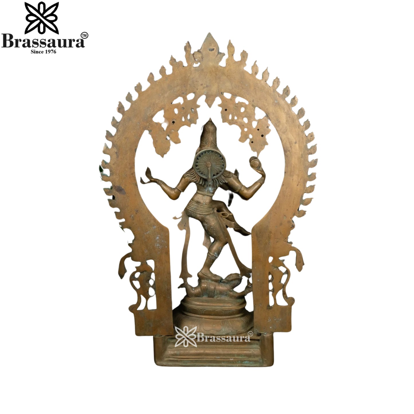 Bronze Dancing Natraj Statue Weight 31 Kg And Height 30 Inch