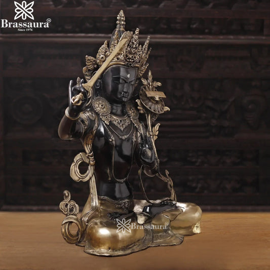 Brass Classic Tara Statue Weight 29.68 Kg And Height 32 Inch