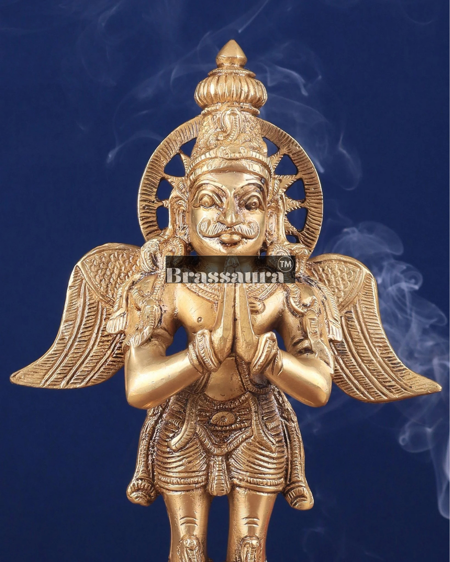 Antique Brass Sculpture – Height 12 Inches, Weight 3 Kgs