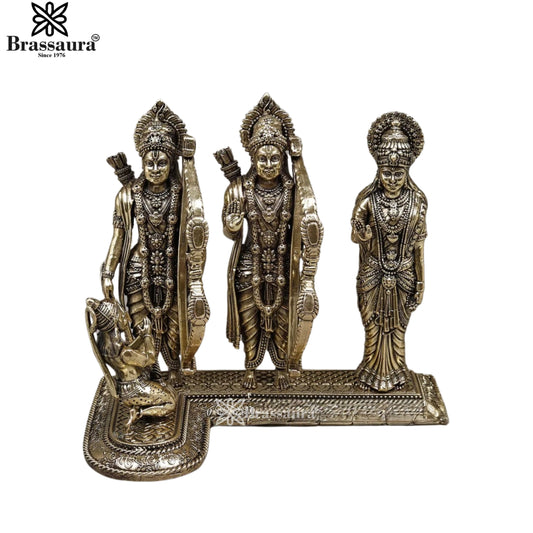 Brass Superfine Ram Darbar Statue Weight .83 Kg And Height 5.5 Inch