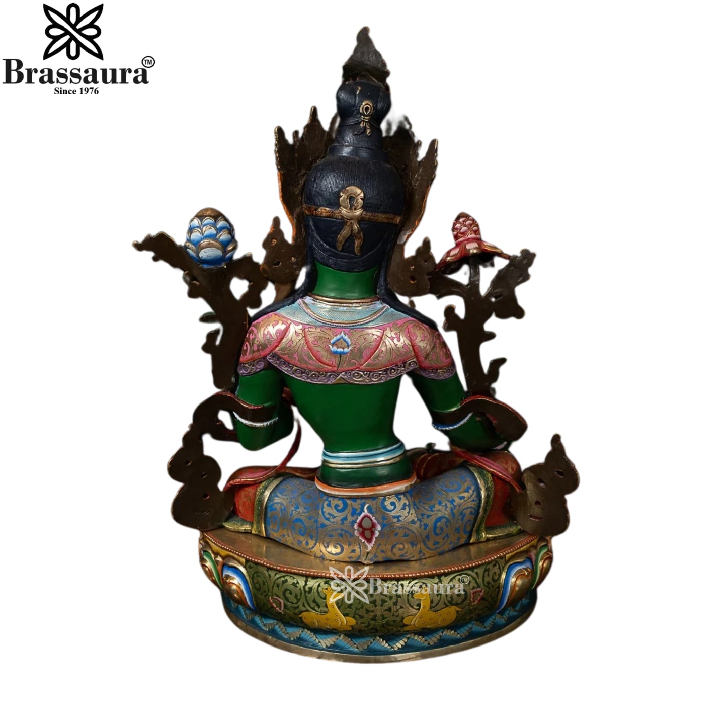 Copper Tara Statue Weight 10 Kg And Height 20 Inch
