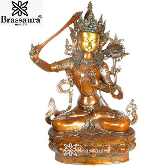 Brass Classic Tara Weight 45 Kg & Height 39.6 Inch