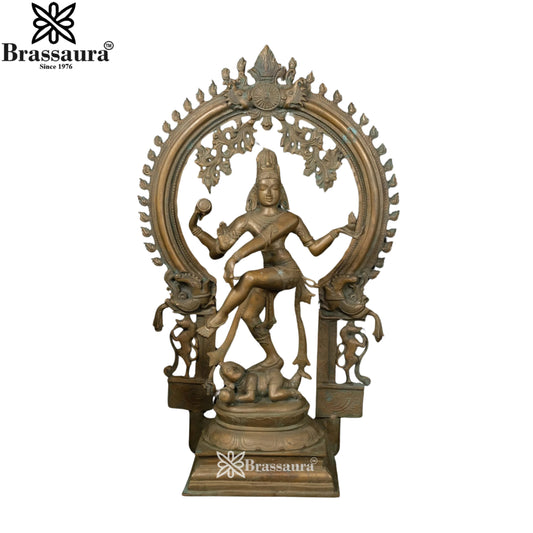 Bronze Dancing Natraj Statue Weight 31 Kg And Height 30 Inch