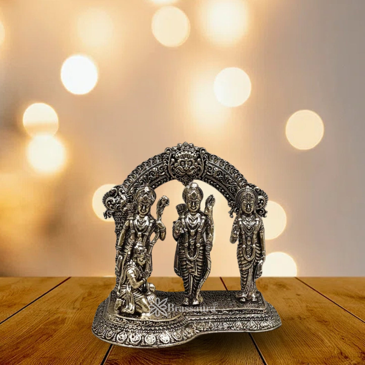 Brass Superfine Ram Darbar Statue Weight .298 Kg And Height 4 Inch