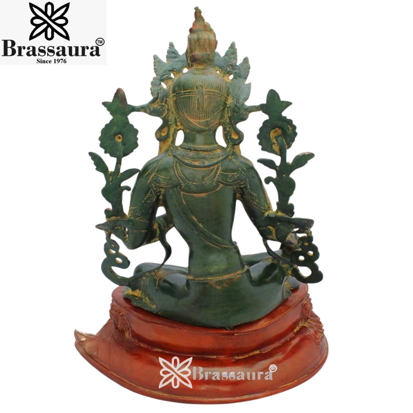 Brass Artistic Tara Weight 14.2 Kg & Height 18 Inch