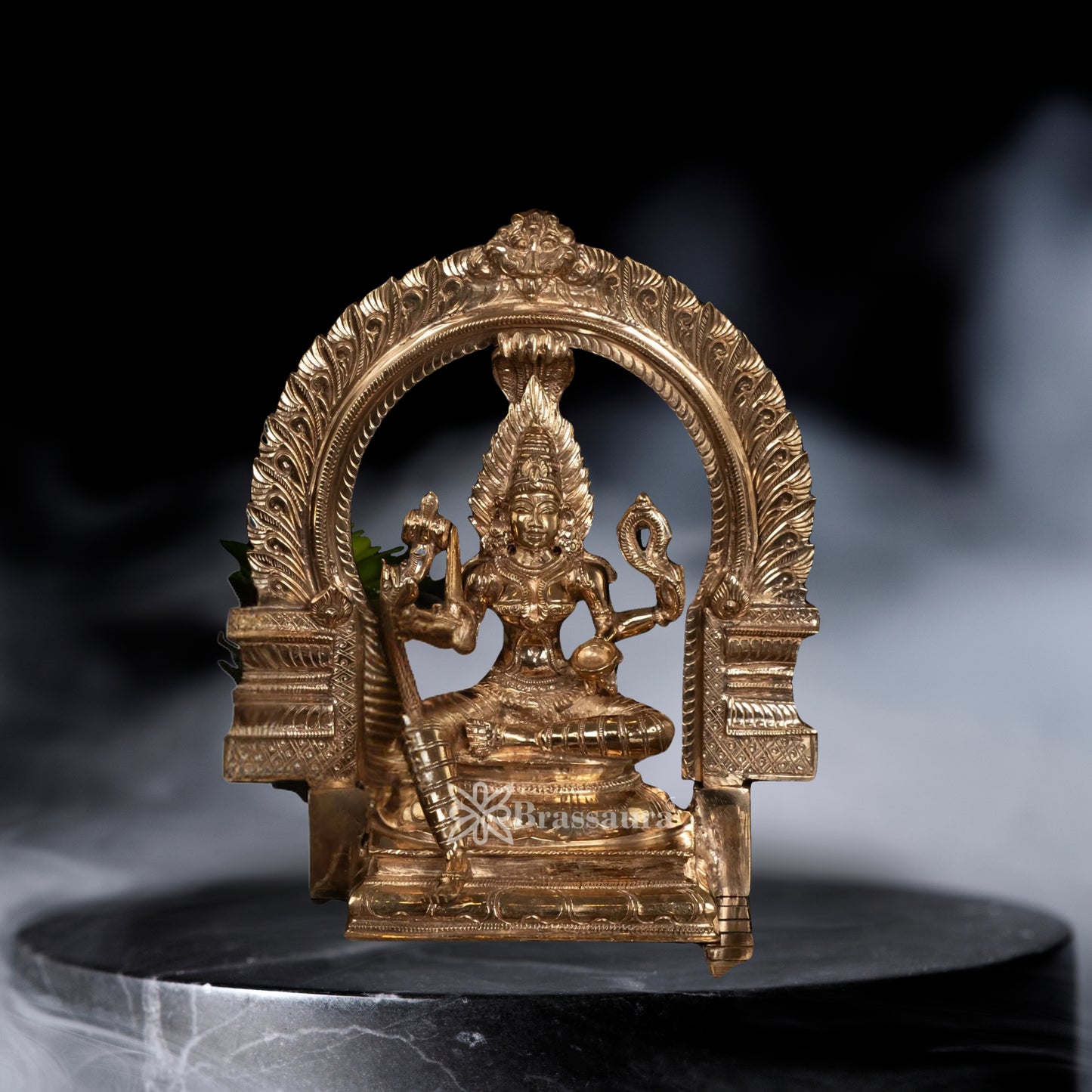 Bronze Mariamman Murti Weight 5.2 Kg And Height 10.75 Inch