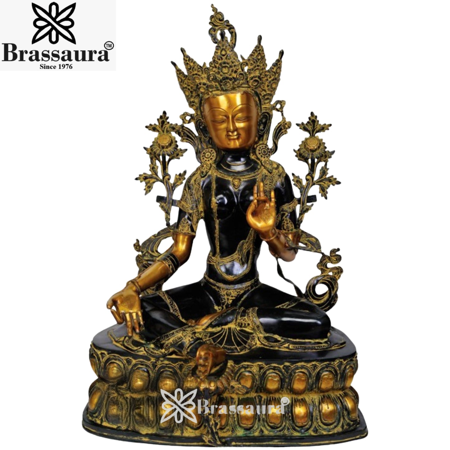Brass Vintage Tara Weight 35 Kg & Height 34 Inch
