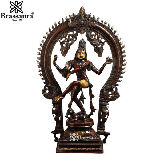 Brass Classic Dancing Natraj Statue Weight 15.7 Kg And Height 26 Inch