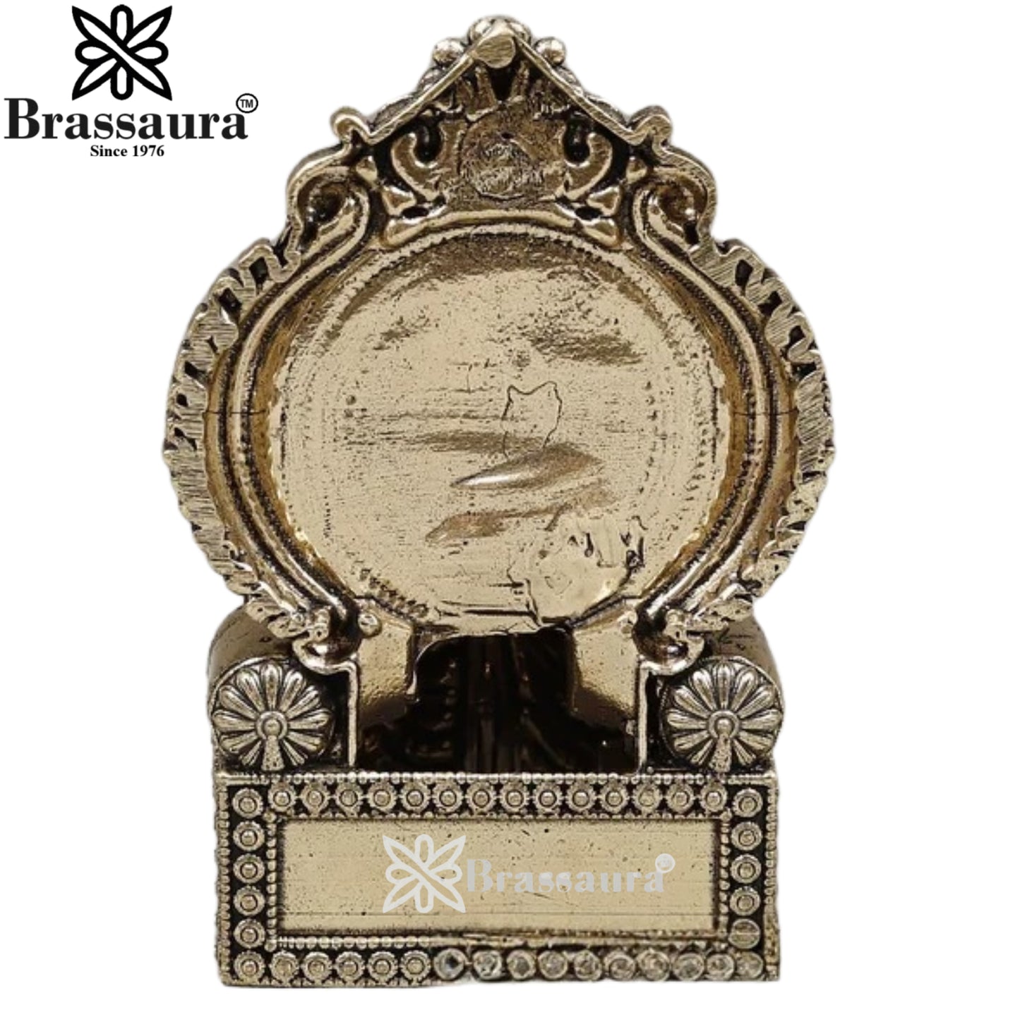 Brass Super fine Ganesha Statue Weight .512 Kg And Height 4 Inch