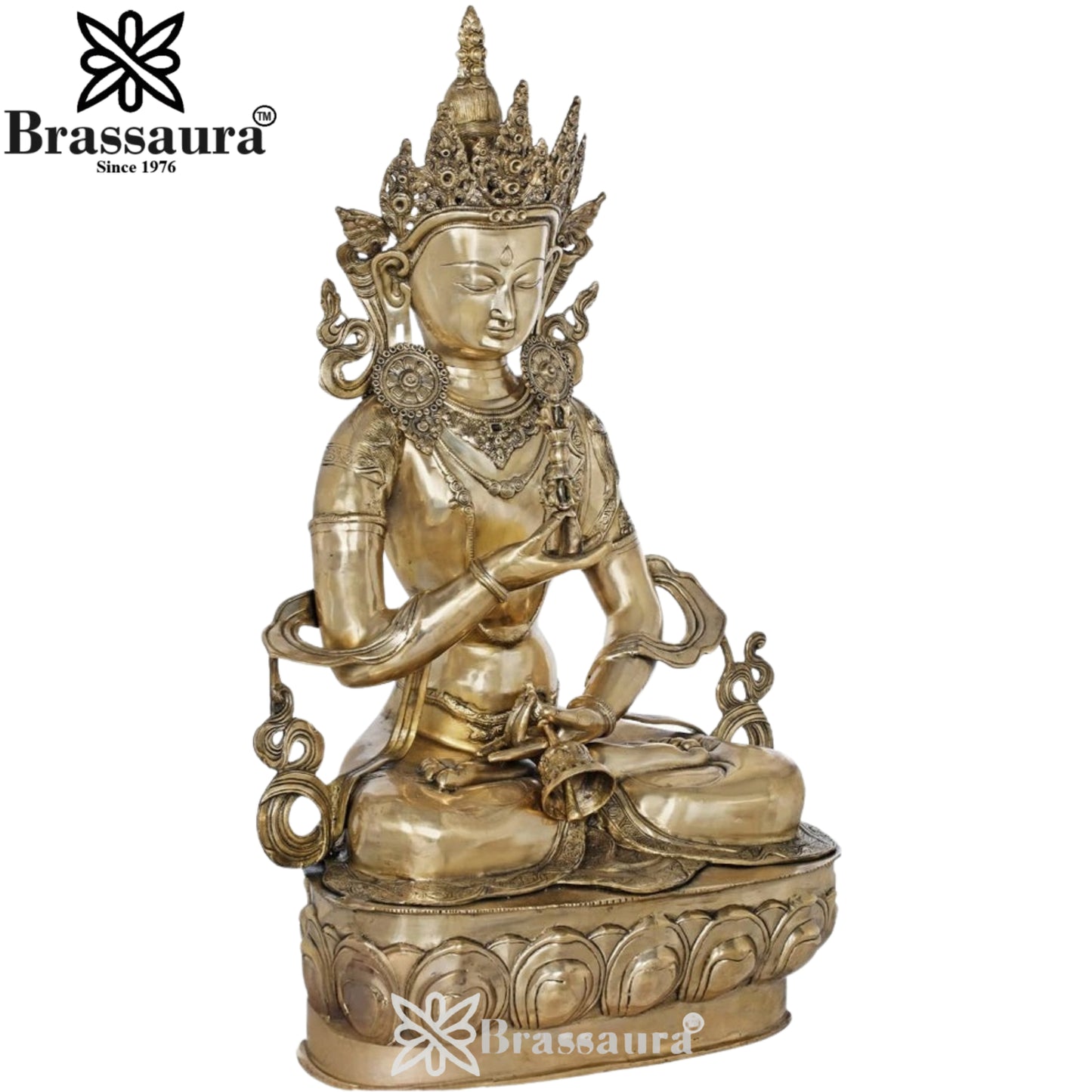 Brass Artistic Tara Weight 41.5Kg & Height 38 Inch