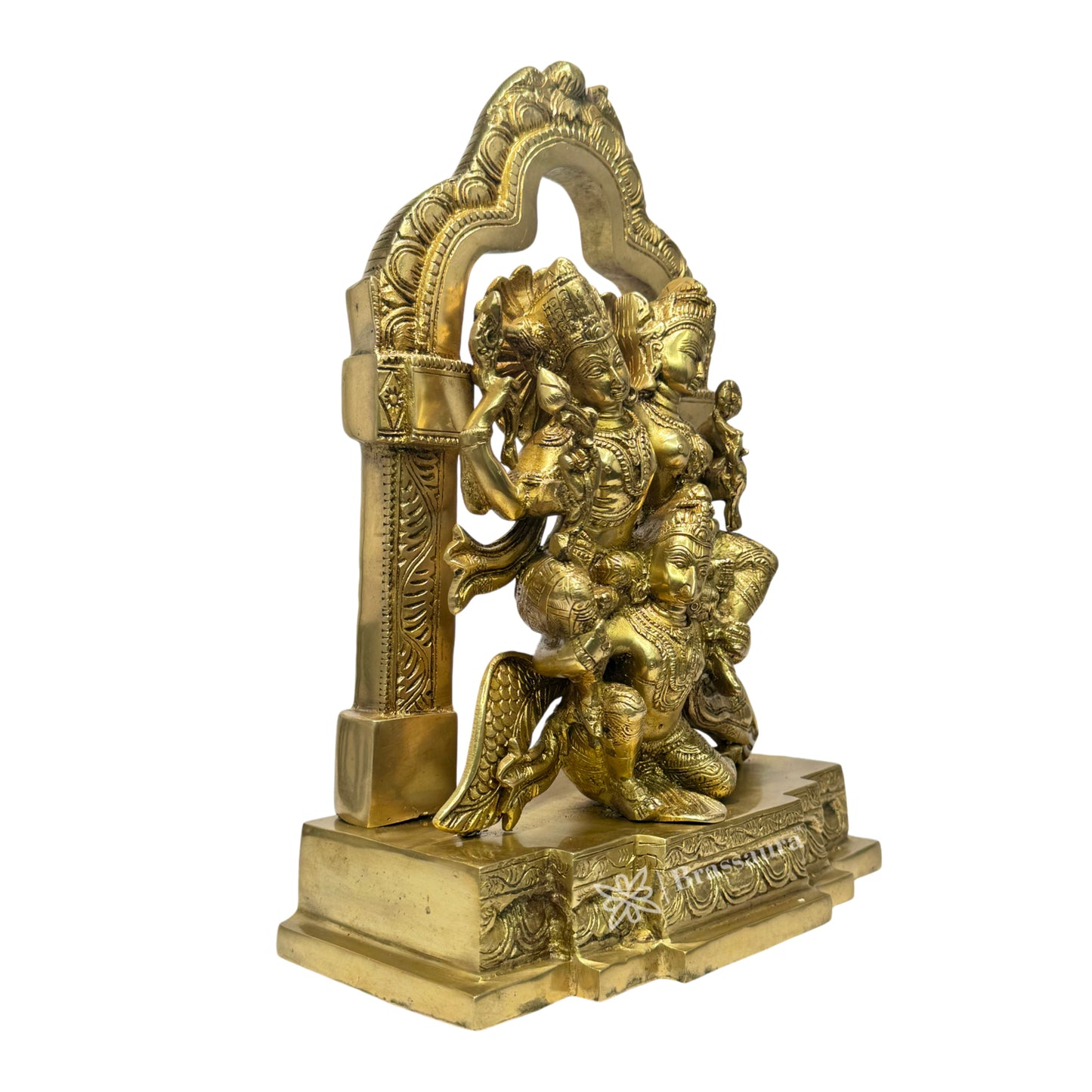 Brass Laxmi Narayana Statue Home Decor and Gift Weight 6 Kg Height 40 cm