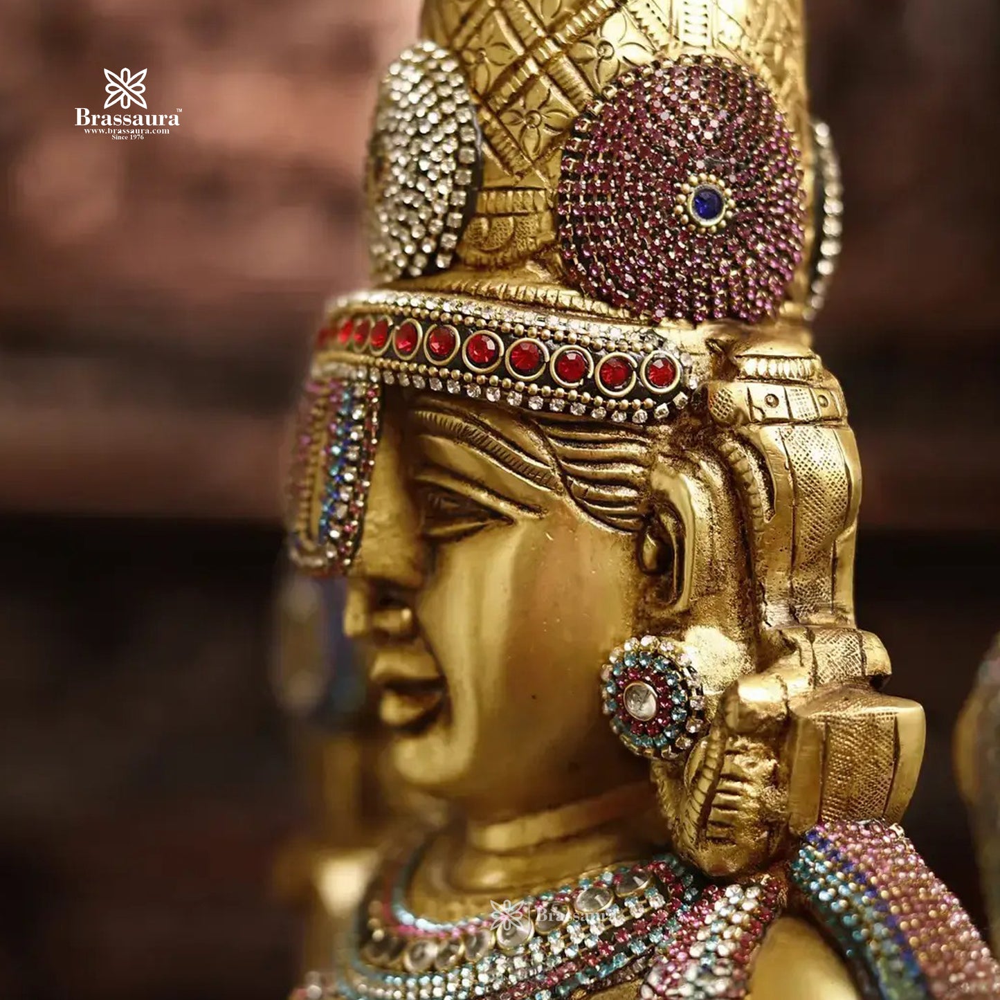 Brass Bala Ji statue for home and decor and gift Item weight 21.88 kg Height 33 inch