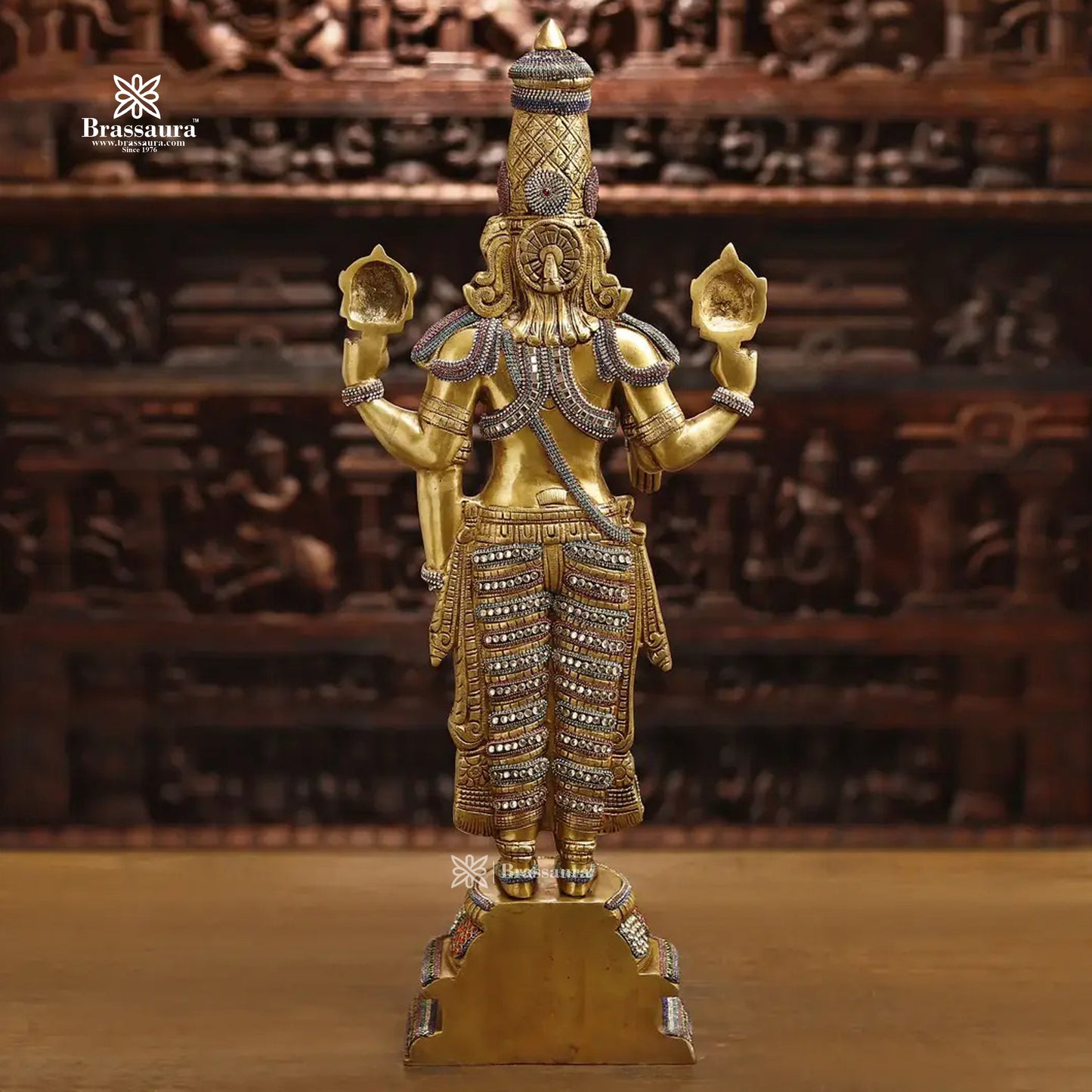 Brass Bala Ji statue for home and decor and gift Item weight 21.88 kg Height 33 inch