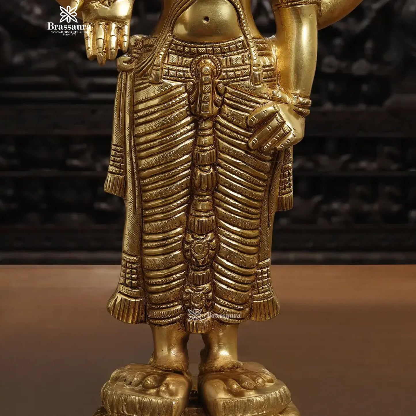 Brass Bala Ji statue for home and decor and gift Item weight 6.5 kg Height 16 inch
