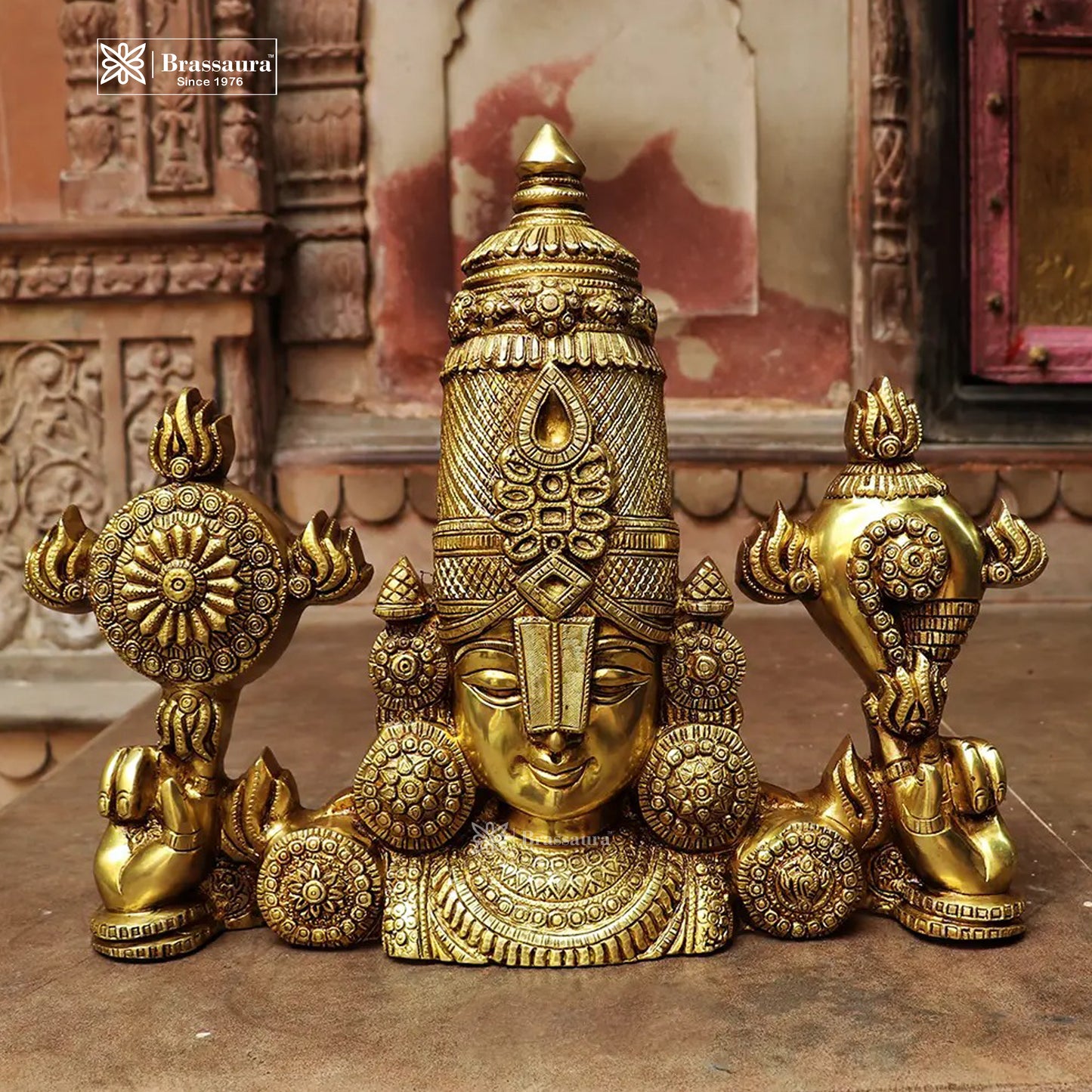 Brass Bala Ji statue for home and decor weight 10.6 kg Height 16 inch