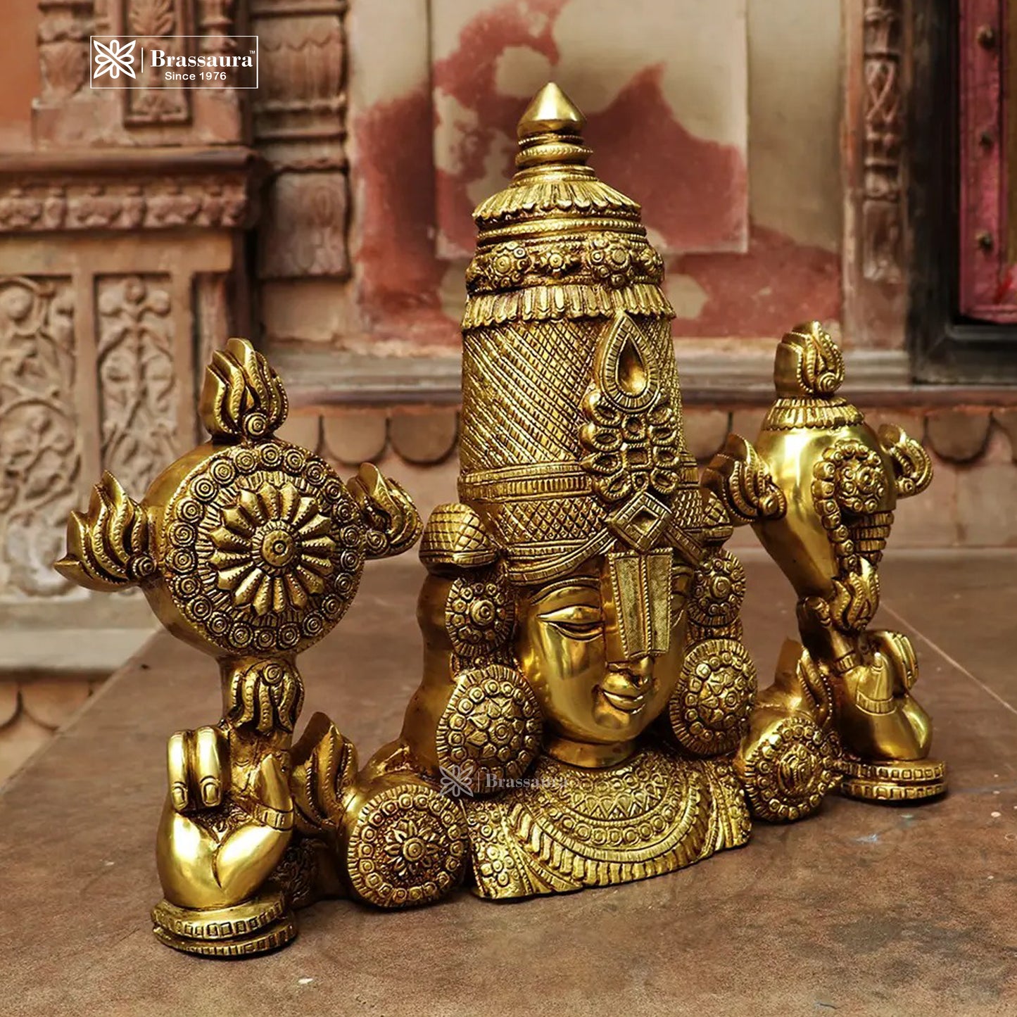 Brass Bala Ji statue for home and decor weight 10.6 kg Height 16 inch