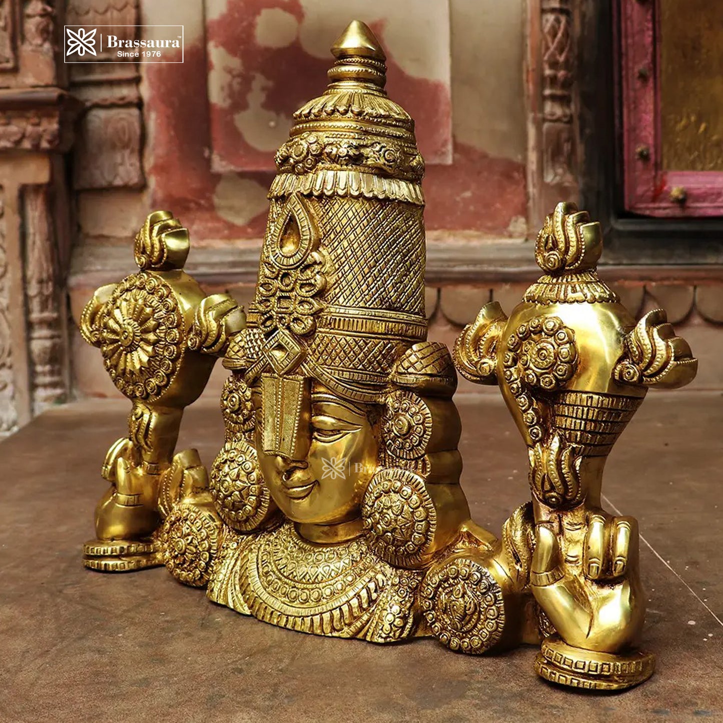 Brass Bala Ji statue for home and decor weight 10.6 kg Height 16 inch