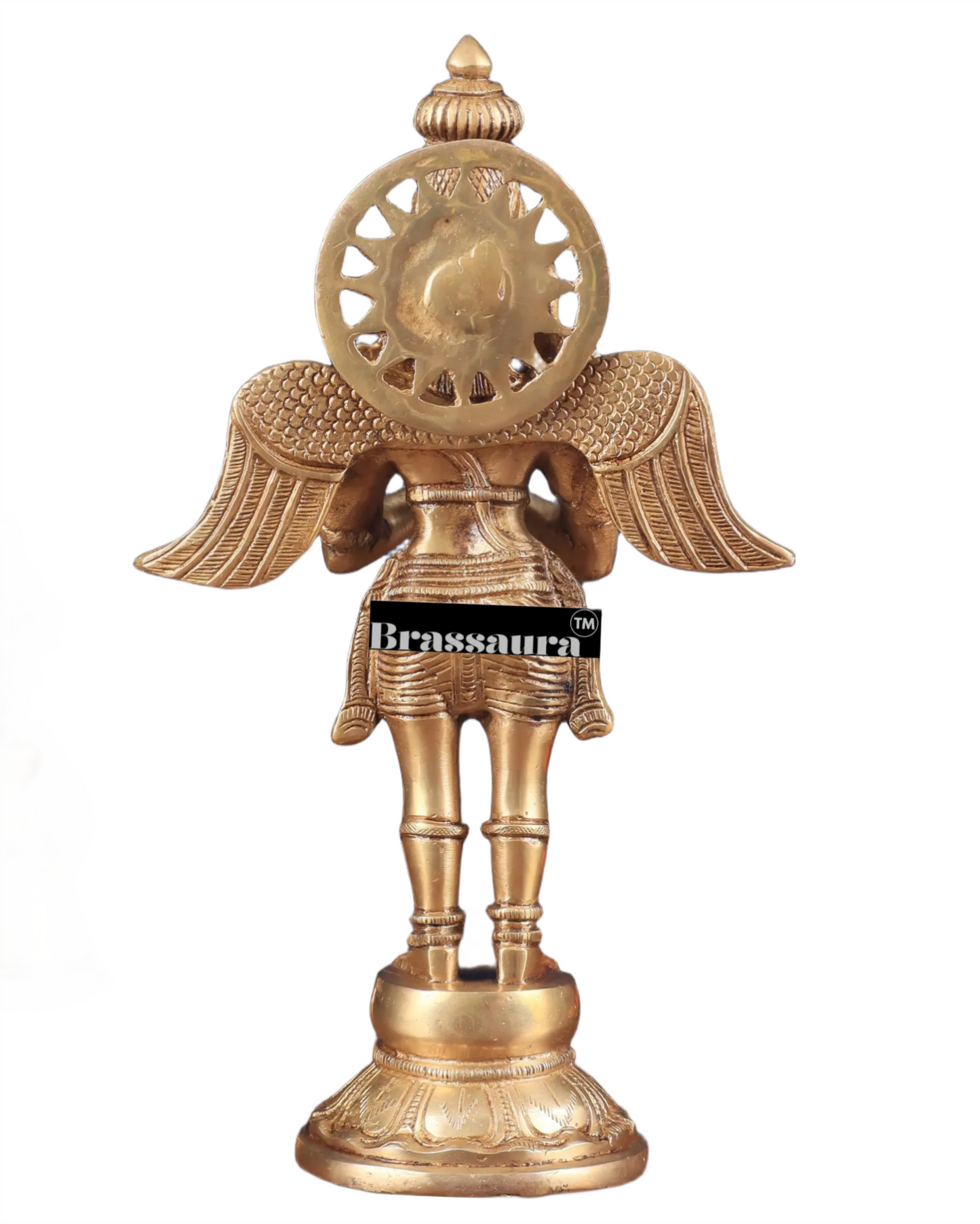 Antique Brass Sculpture – Height 12 Inches, Weight 3 Kgs