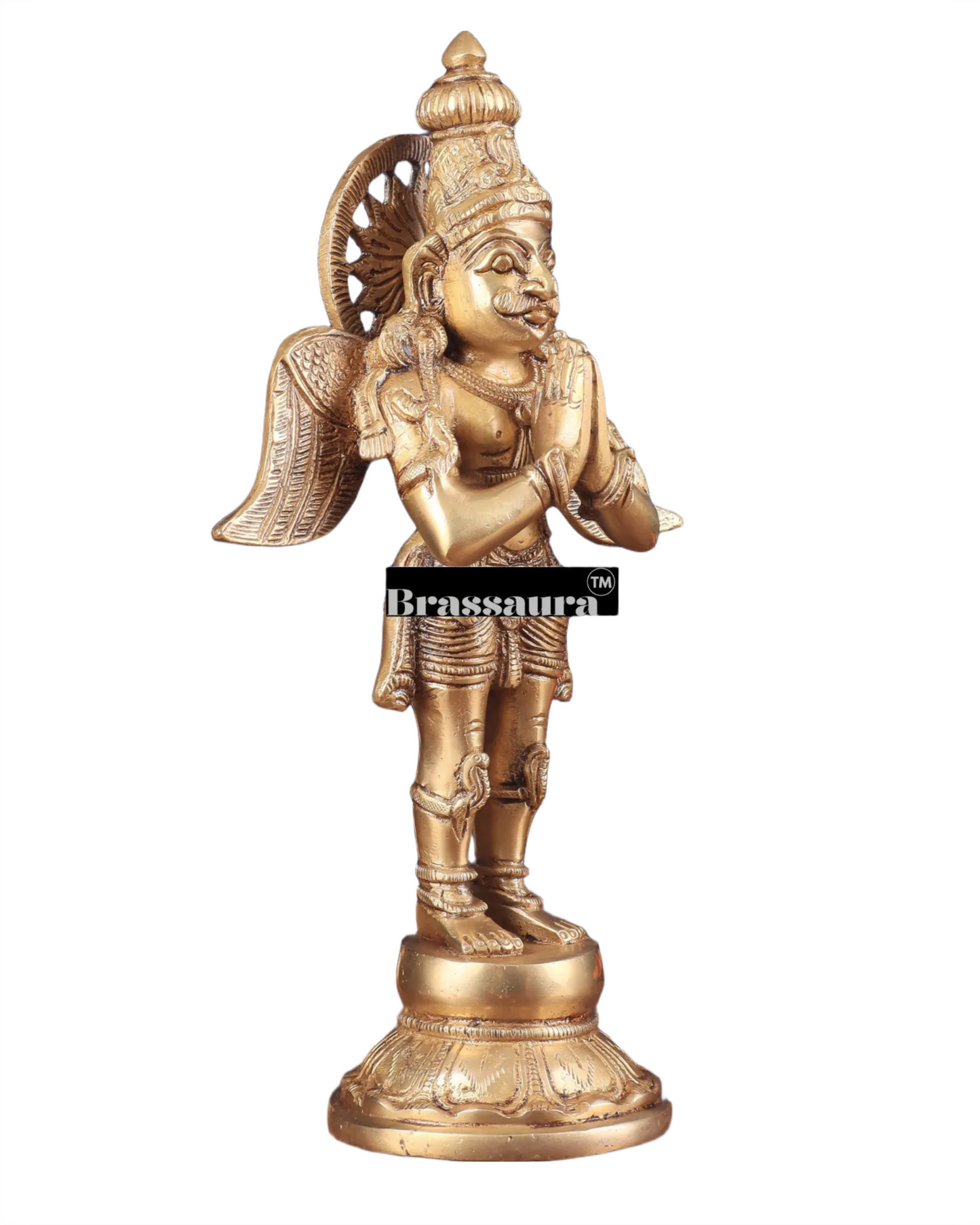 Antique Brass Sculpture – Height 12 Inches, Weight 3 Kgs