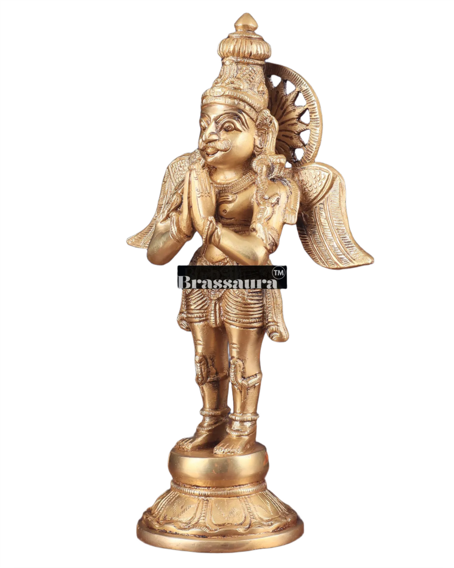 Antique Brass Sculpture – Height 12 Inches, Weight 3 Kgs